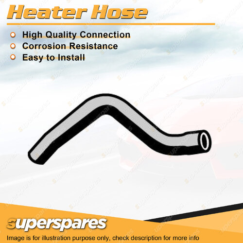 Superspares Heater Outlet Hose for Nissan Terrano R20 2.4L 4 cyl SOHC 12V MPFI