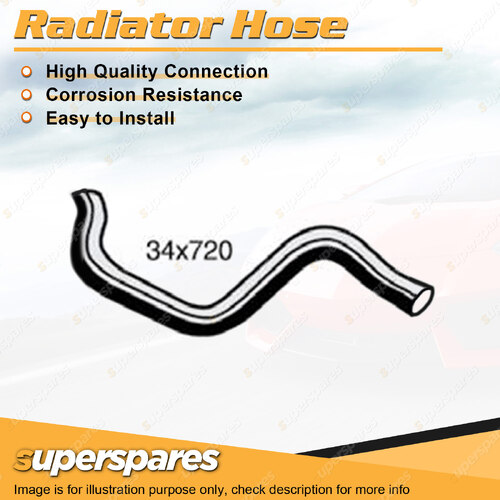 Superspares Lower Radiator Hose for Nissan Bluebird U11 2.0L 4 cyl SOHC 8v EFI