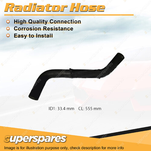 Lower Radiator Hose for Nissan Bluebird EU11 2.0L 4 cyl SOHC 8V DFI Diesel