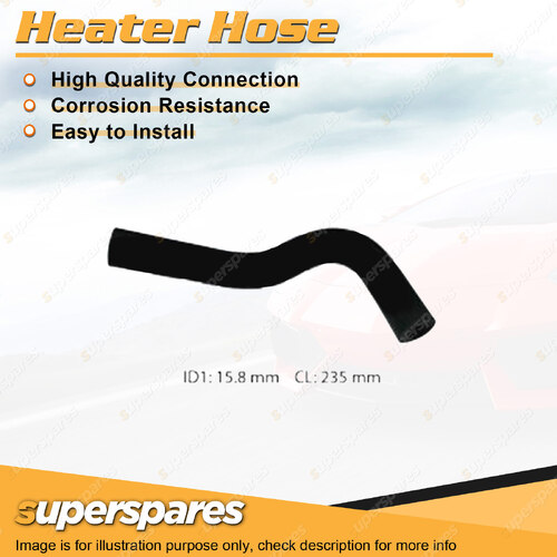 Heater Outlet Hose for Toyota Landcruiser FJ62R 4.0L 6 cyl OHV 12V Carb