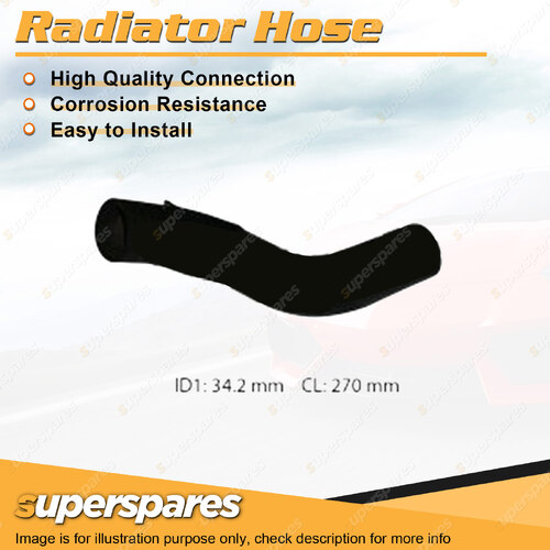 Superspares Upper Radiator Hose for Nissan Bluebird U12 1.8L 4 cyl DOHC 16V MPFI