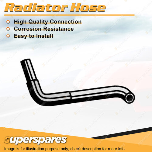 Superspares Lower Radiator Hose for Lexus LS400 UCF10R 4.0L V8 DOHC 32V MPFI