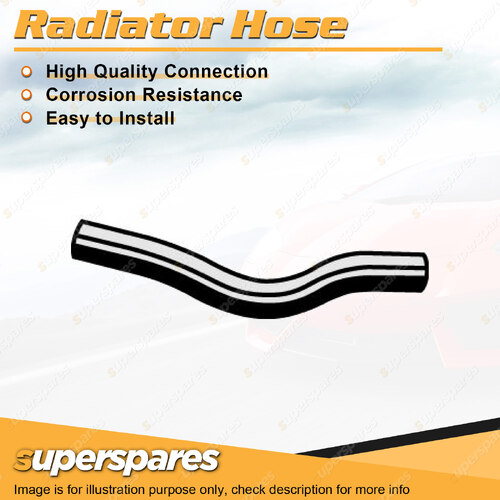 Superspares Upper Radiator Hose for Toyota Crown MS123R 2.8L 6 cyl 1983-1985