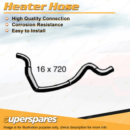 Superspares Heater Outlet Hose for Toyota RAV 4 ACA20R ACA21R 2.0L 2000-2005