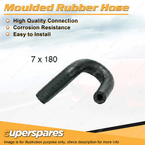 Superspares Engine Bypass Hose for Mazda 323 BG 1.8L 4 cyl SOHC 16V MPFI 155mm