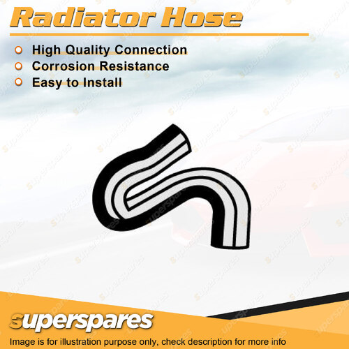 Superspares Upper Radiator Hose for Saab 9-5 3.0L V6 DOHC 24V TMPFI Turbo