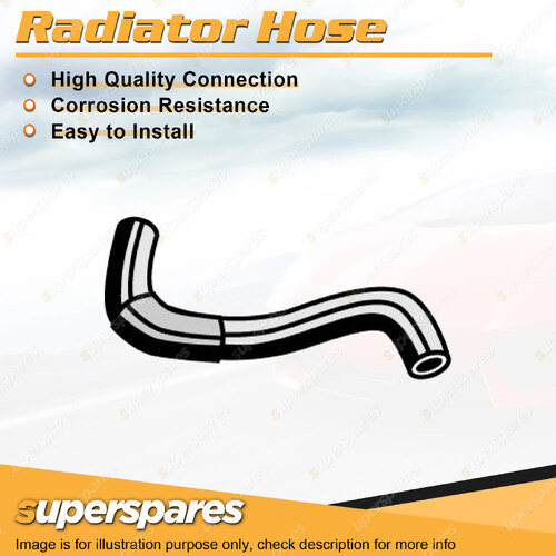 Upper Radiator Hose for Toyota Corolla CE SERIES 2.0L 4 cyl SOHC 8V Diesel