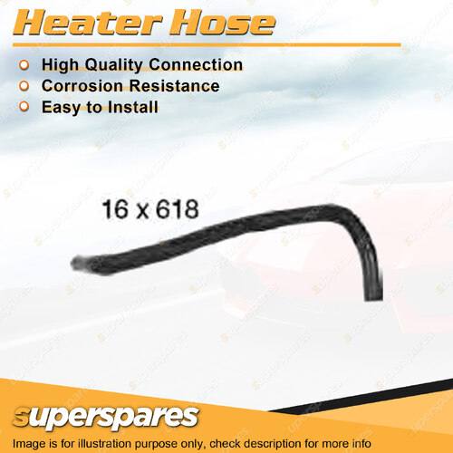 Superspares Heater Outlet Hose for Toyota Starlet 1.3L 4 cyl DOHC 16V MPFI