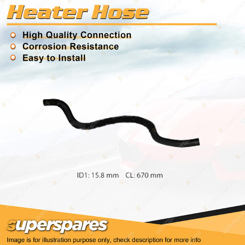 Superspares Heater Outlet Hose for Toyota RAV 4 ACA22R ACA23R 2.4L 2003-2006