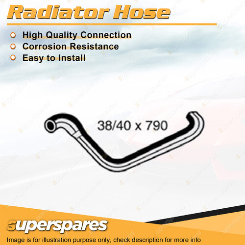 Superspares Lower Radiator Hose for Jaguar XK8 X100 4.0L V8 DOHC 1998-2002