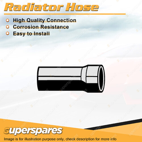 Superspares Lower Radiator Hose for Jaguar E Type Series 1 Series 2 4.2L