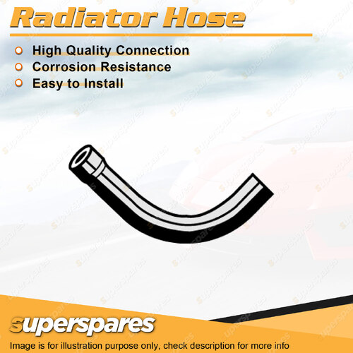 Superspares Upper Radiator Hose for Mercedes Benz 300D W123 3.0L 5 cyl 1976-1984
