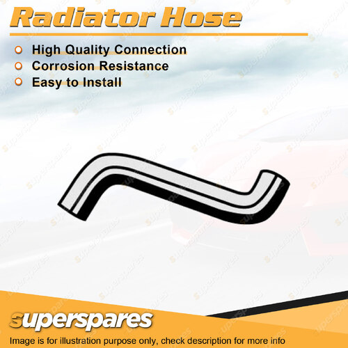 Superspares Upper Radiator Hose for Mercedes Benz 300D W123 3.0L 5 cyl 1980-1984