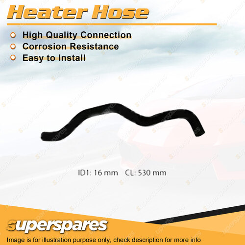 Superspares Heater Outlet Hose for Toyota Aurion GSV40R 3.5L V6 DOHC 24V MPFI
