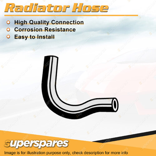 Superspares Upper Radiator Hose for MG MGB 1.8L 4 cyl OHV Carb 1977-1981
