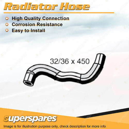 Superspares Lower Radiator Hose for Toyota RAV 4 GSA33R 3.5L 10/2007-01/2013