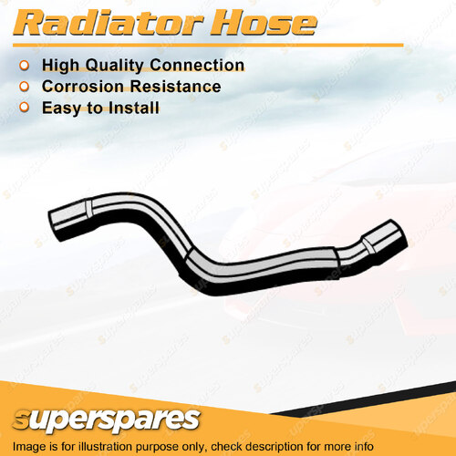 Upper Radiator Hose for Mazda 3 BK MPS 2.3L 4 cyl DOHC 16V TMPFI Turbo