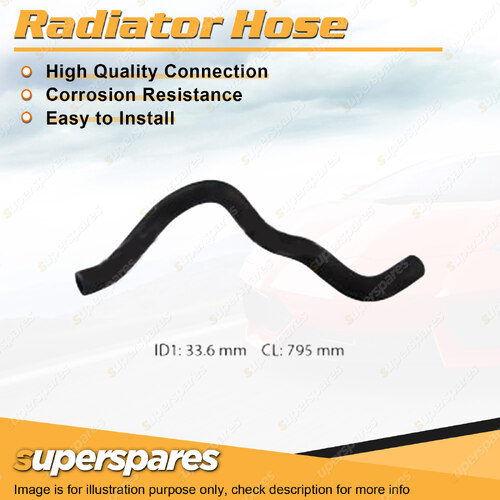 Superspares Lower Radiator Hose for Kia Magentis MG 2.4L 4 cyl 08/2006-03/2010