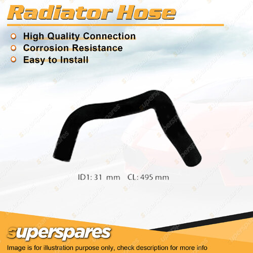 Superspares Upper Radiator Hose for Volkswagen Caddy 2K 1.9L 4 cyl 2006-2010