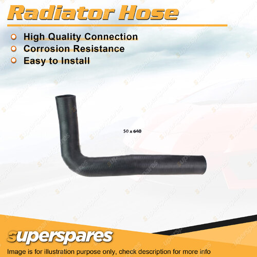Upper Radiator Hose for Nissan UD CK 40 10.3L 6 cyl SOHC 12V Diesel 640mm