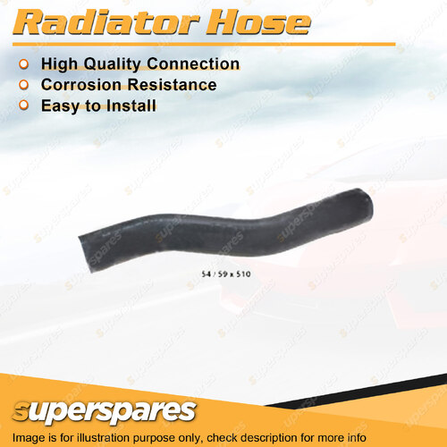 Superspares Lower Radiator Hose for Nissan UD CK 10 11 ND6 6.8L 1973-1986