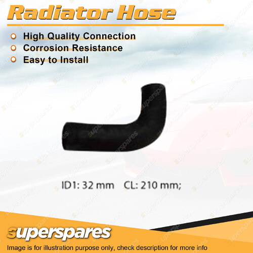 Superspares Upper Radiator Hose for Toyota Corona RT40 1.5L 4 cyl OHV 8V Carb