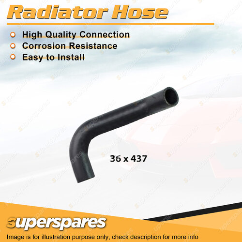 Superspares Upper Radiator Hose for Toyota RAV 4 ALA49R 2.2L 110kW to Radiator