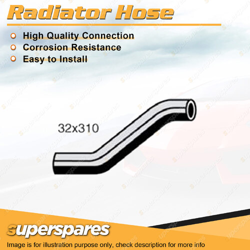 Superspares Upper Side Radiator Hose Length 310mm Inside Diameter 32mm