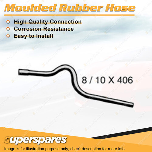 Superspares Bleed Hose Length 406mm Inside Diameter 8mm Bell ID 10mm