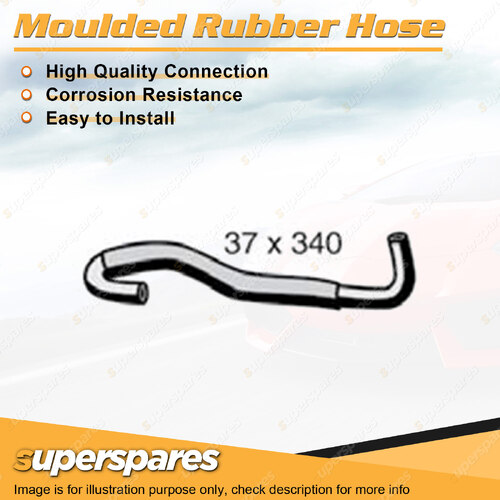 Superspares Coolant Expansion Tank Hose Length 340mm Inside Diameter 37mm