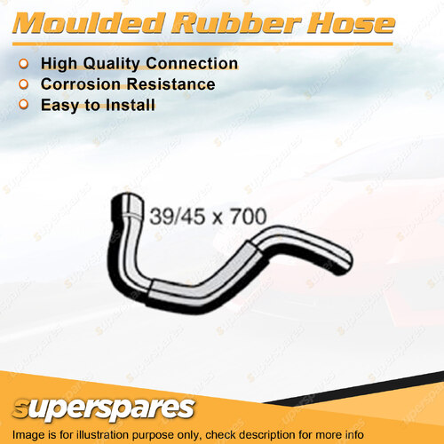 Superspares Bottom Hose Length 700mm Inside Diameter 39mm Bell ID 45mm