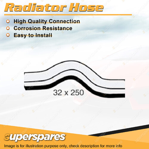 Superspares Upper Side Radiator Hose Length 250mm Inside Diameter 32mm