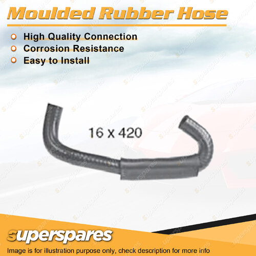 Superspares Upper Side Bypass Hose Length 420mm Inside Diameter 16mm