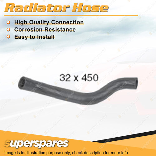 Superspares Upper Side Radiator Hose Length 450mm Inside Diameter 32mm