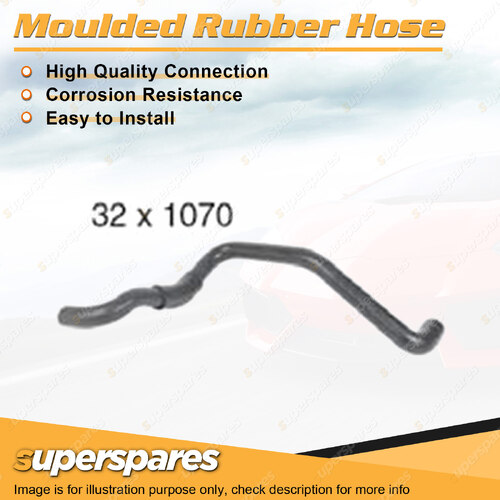Superspares Bottom Hose Rubber Hose Length 1070mm Inside Diameter 32mm