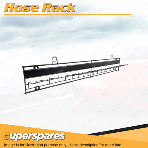 Superspares 18 Hook Wall Mount Hose Rack Length 915mm Width 120mm
