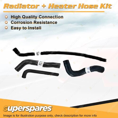 Superspares Hose Set for Ford Fairlane ZL Fairmont Falcon XF 3.3L 4.1L 1984-1988