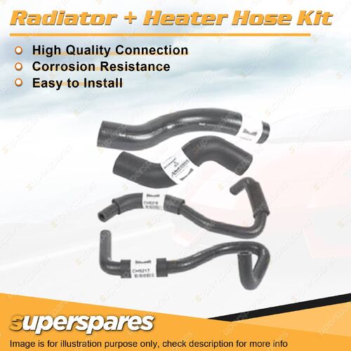 Radiator + Heater Hose Set for Holden Colorado RC Rodeo RA R9 3.0L