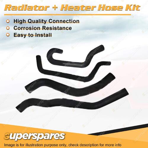 Radiator & Heater Hose Kit for Daihatsu Charade G100 1.0L 1987-1993 Manual