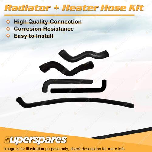 Radiator & Heater Hose Kit for Ford Fairmont Falcon XF 3.3L 4.1L 200ci 250ci