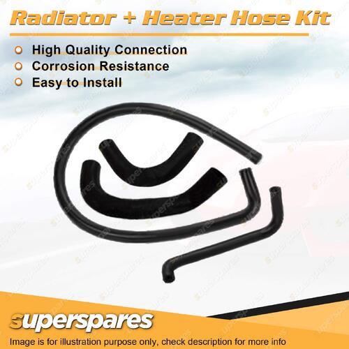 Radiator & Heater Hose Kit for Holden HK HK 2.6L 8 cyl Carb 161ci 1968-1969
