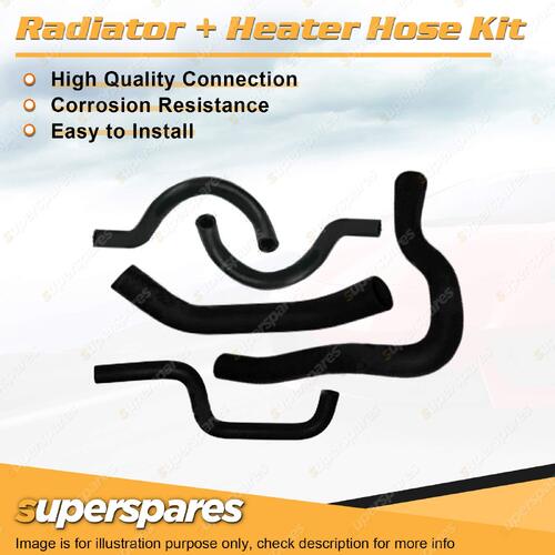 Radiator & Heater Hose Kit for Holden Commodore VL Berlina Calais 2.0 3.0L