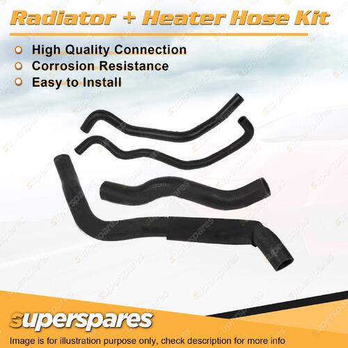 Radiator & Heater Hose Kit for Holden Captiva CGII 2.4L V-MPFI LE5 2011-ON