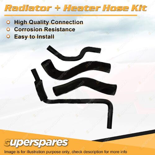 Radiator & Heater Hose Kit for Mazda 626 2.2L 12V F2 1990-1997 Manual