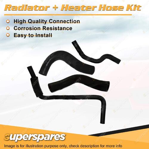 Radiator & Heater Hose Kit for Mazda 626 2.2L 12V F2 1990-1997 Auto