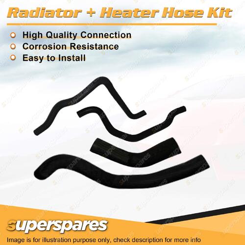 Radiator & Heater Hose Kit for Mitsubishi Lancer CC 1.8L 4G93 1992-1996 Auto