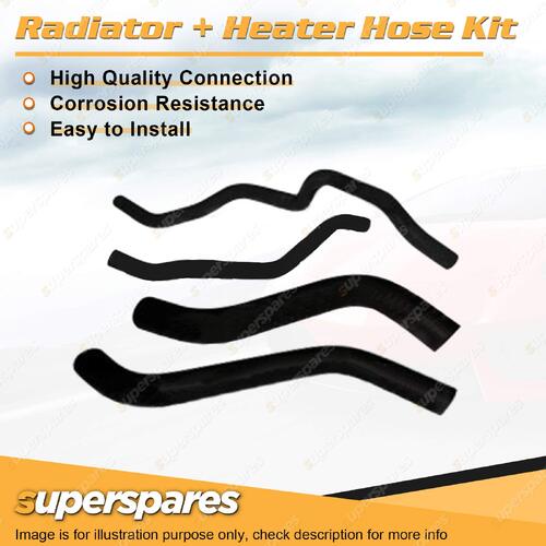 Radiator & Heater Hose Kit for Mitsubishi Magna TR TS 3.0L 6G72 Manual