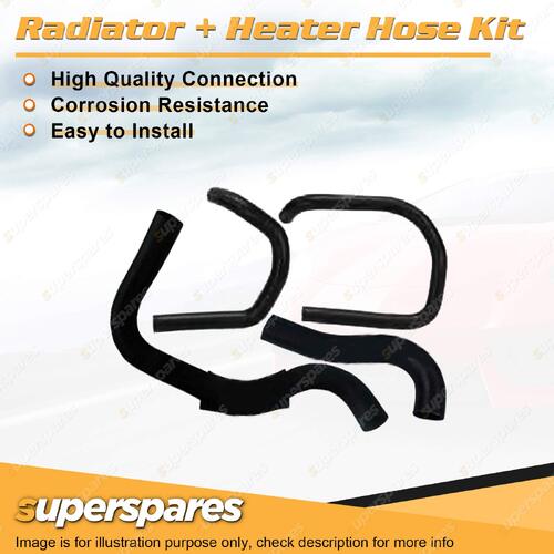 Radiator & Heater Hose Kit for Mitsubishi Triton MK 2.8L DFI 4M40T 2003-2006