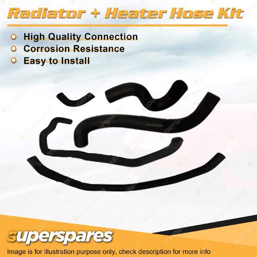 Radiator & Heater Hose Kit for Nissan Pulsar N14 1.6L GA16DE 1991-1995 Auto