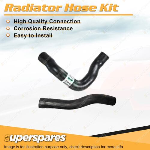 Upper+Lower Radiator Hose Kit for Ford Falcon Cobra XC 5.8L V8 1976-1978